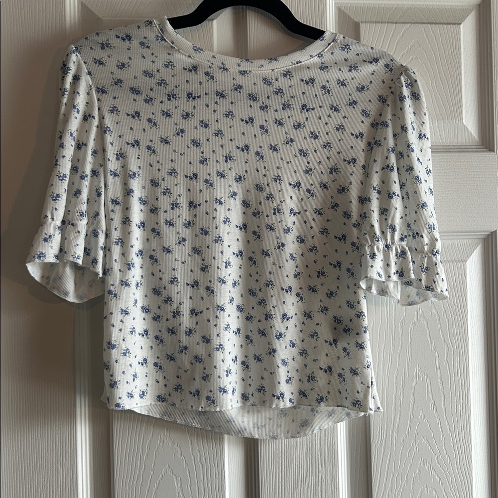 Floral Print Women's Top